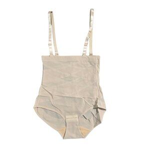 NIP | Beige | High-Waisted Tummy Control Sculpting Shapewear Bodysuit | Medium